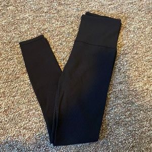 Athleta elevation ribbed leggings